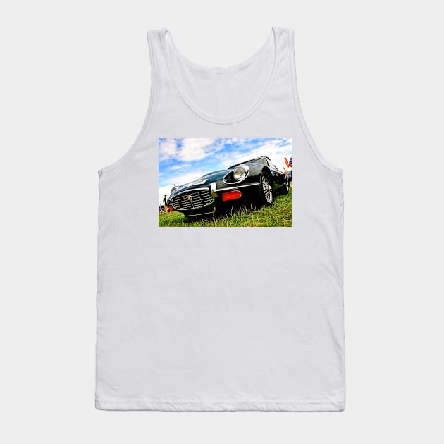 E Type Jaguar Tank Top by AndyEvansPhotos